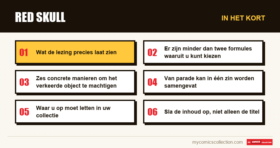 In het kort : Red Skull