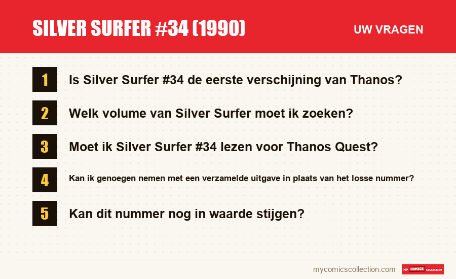 Silver Surfer #34 (1990): de veelgestelde vragen die dit artikel beantwoordt