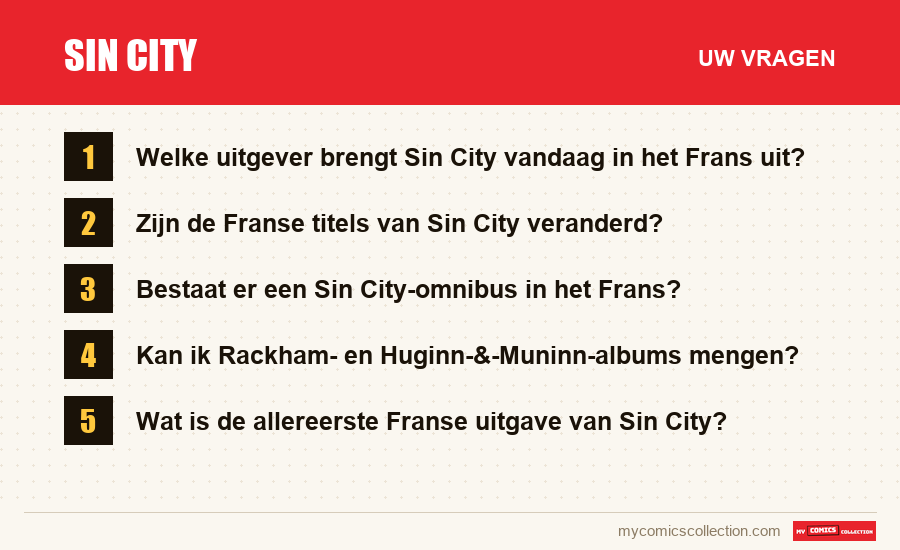 Sin City: de veelgestelde vragen die dit artikel beantwoordt