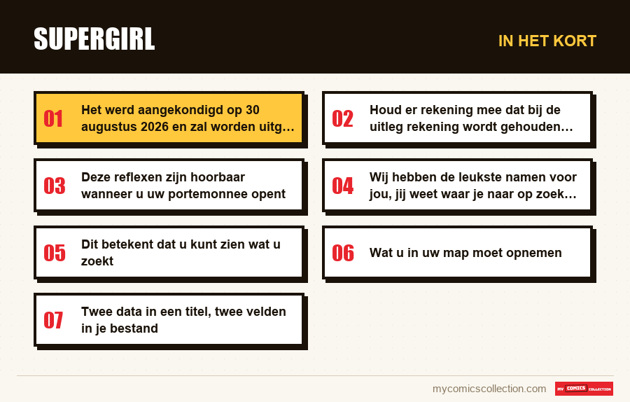 In het kort : Supergirl