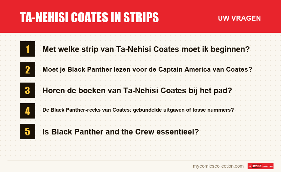 Ta-Nehisi Coates in strips: de veelgestelde vragen die dit artikel beantwoordt