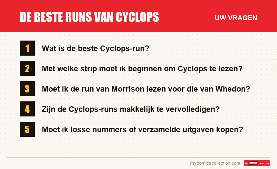De beste runs van Cyclops: de veelgestelde vragen die dit artikel beantwoordt