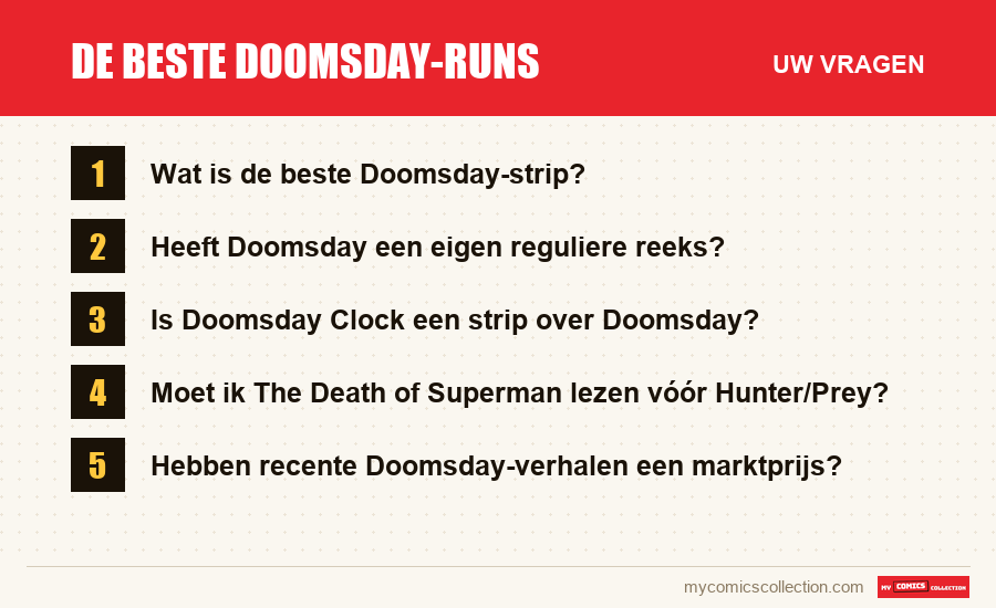 De beste Doomsday-runs: de veelgestelde vragen die dit artikel beantwoordt
