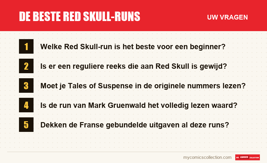 De beste Red Skull-runs: de veelgestelde vragen die dit artikel beantwoordt