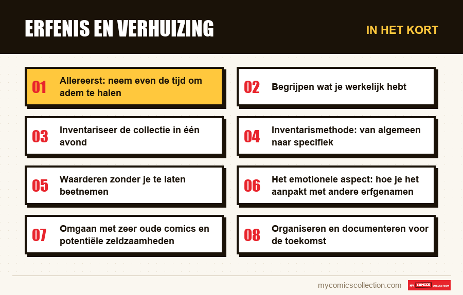 In het kort : Erfenis en verhuizing