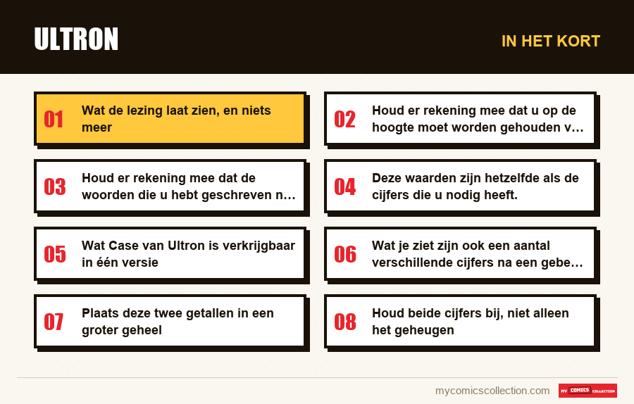 In het kort : Ultron