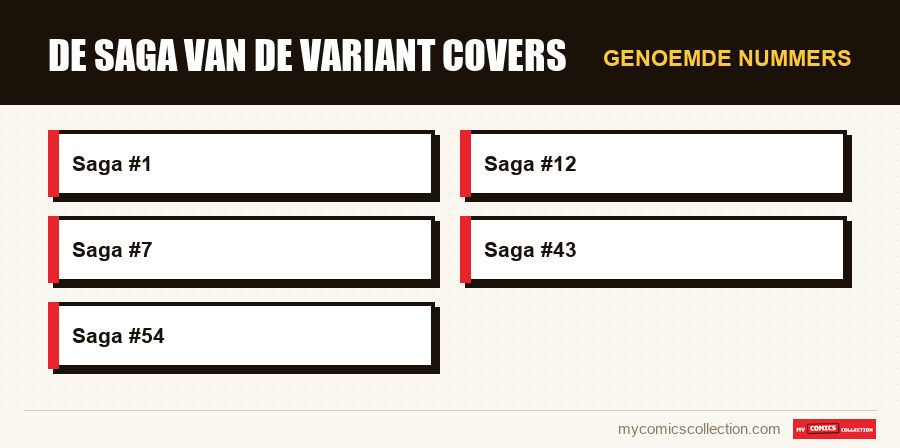 Genoemde nummers : De Saga van de Variant Covers