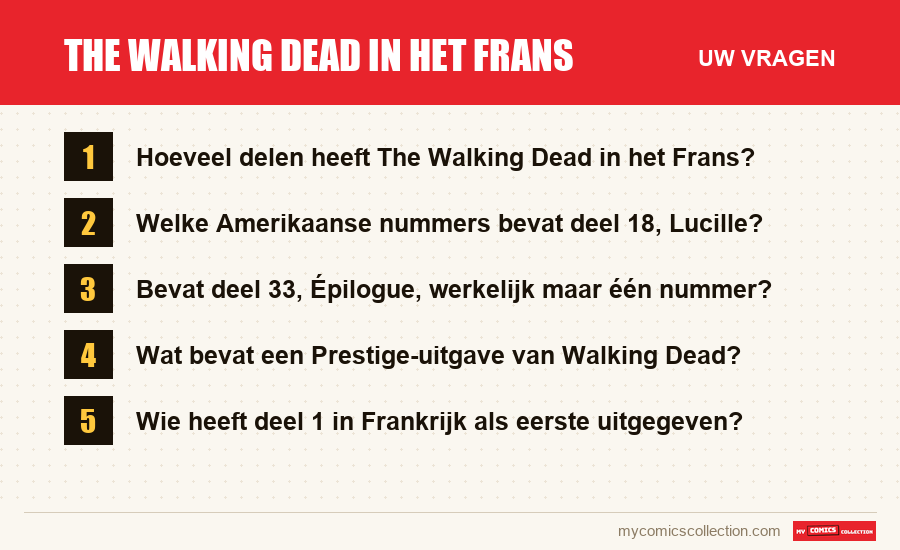 The Walking Dead in het Frans: de veelgestelde vragen die dit artikel beantwoordt