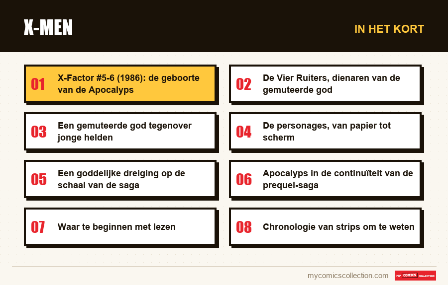 In het kort : X-Men