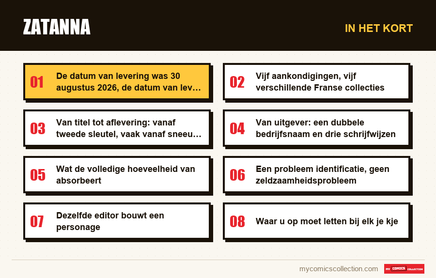 In het kort : Zatanna