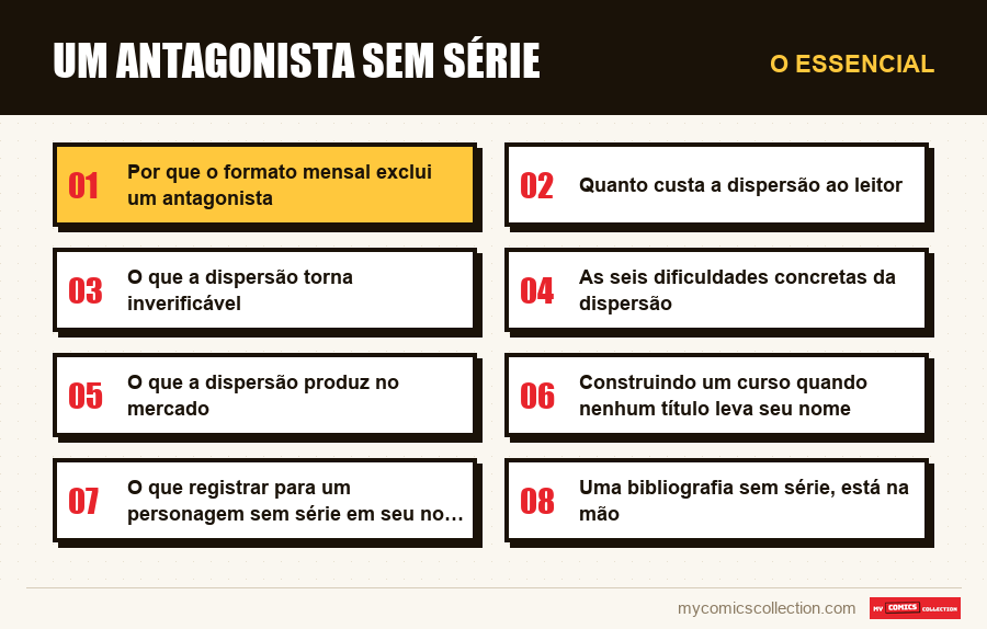 O essencial : Um antagonista sem série