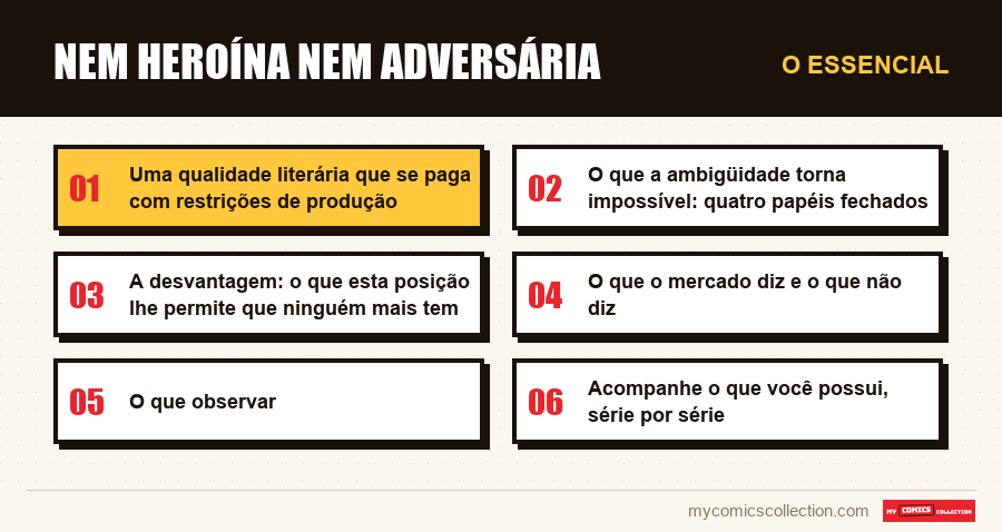 O essencial : Nem heroína nem adversária