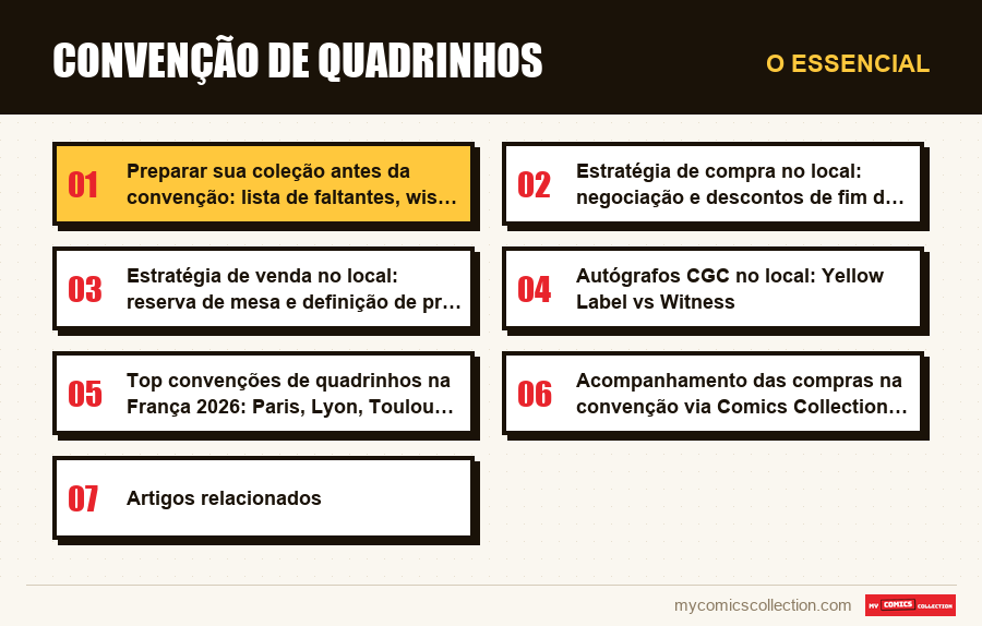 O essencial : Convenção de quadrinhos
