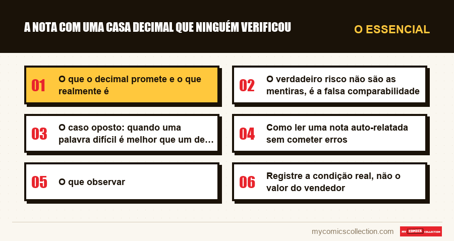 O essencial : A nota com uma casa decimal que ninguém verificou