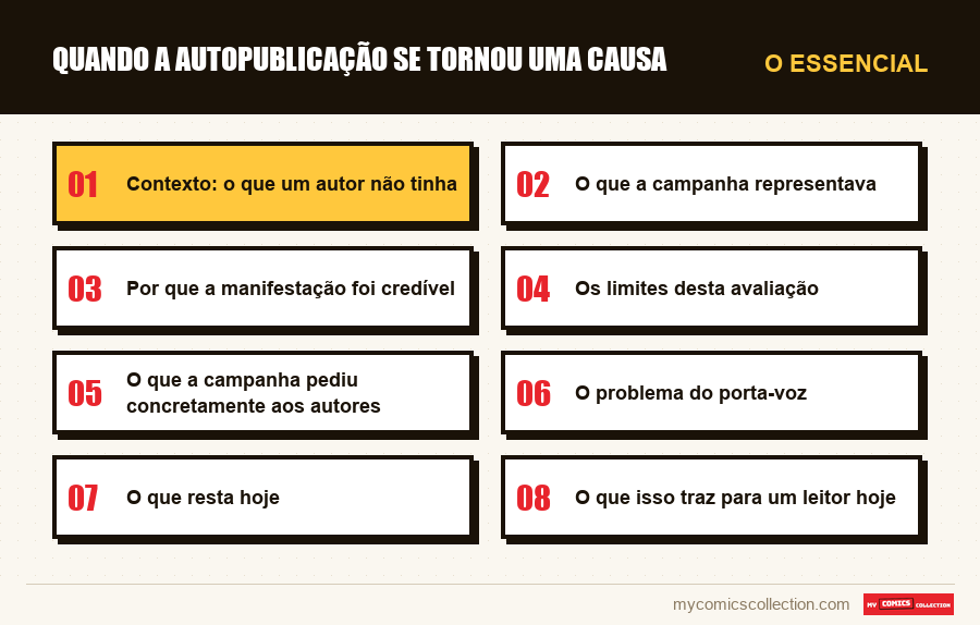 O essencial : Quando a autopublicação se tornou uma causa