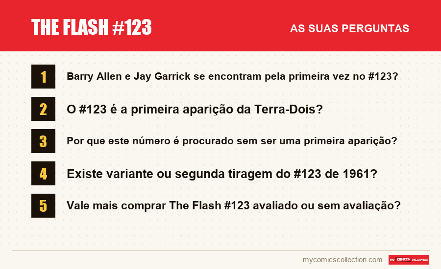 The Flash #123: as perguntas frequentes respondidas neste artigo