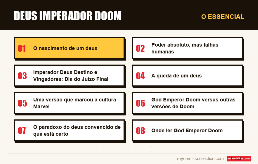 O essencial : Deus Imperador Doom