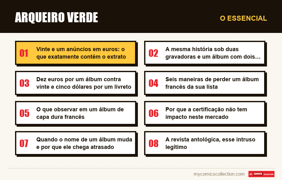 O essencial : Arqueiro Verde