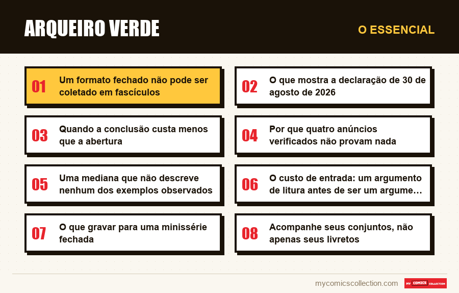 O essencial : Arqueiro Verde