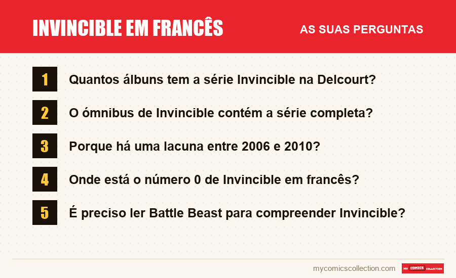 Invincible em francês: as perguntas frequentes respondidas neste artigo