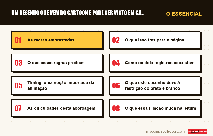 O essencial : Um desenho que vem do cartoon e pode ser visto em cada caixa