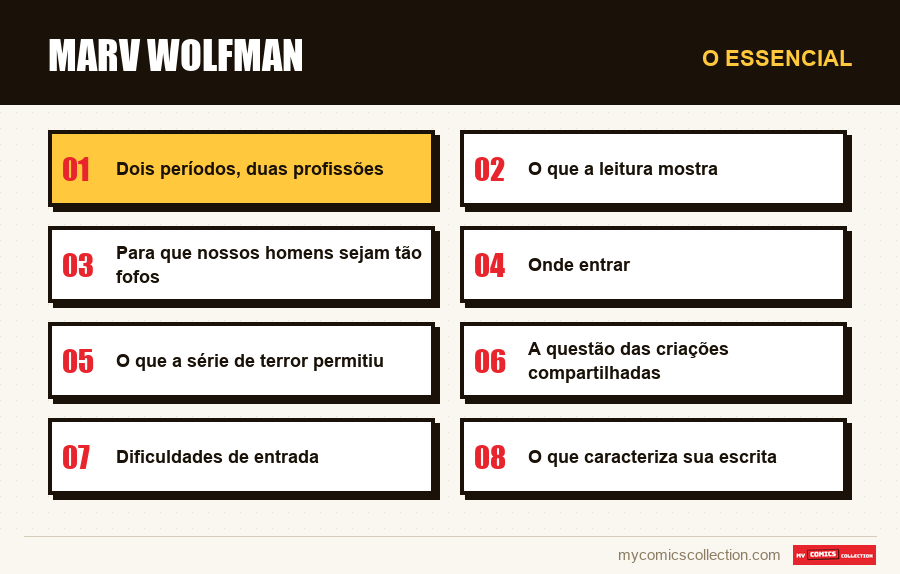 O essencial : Marv Wolfman