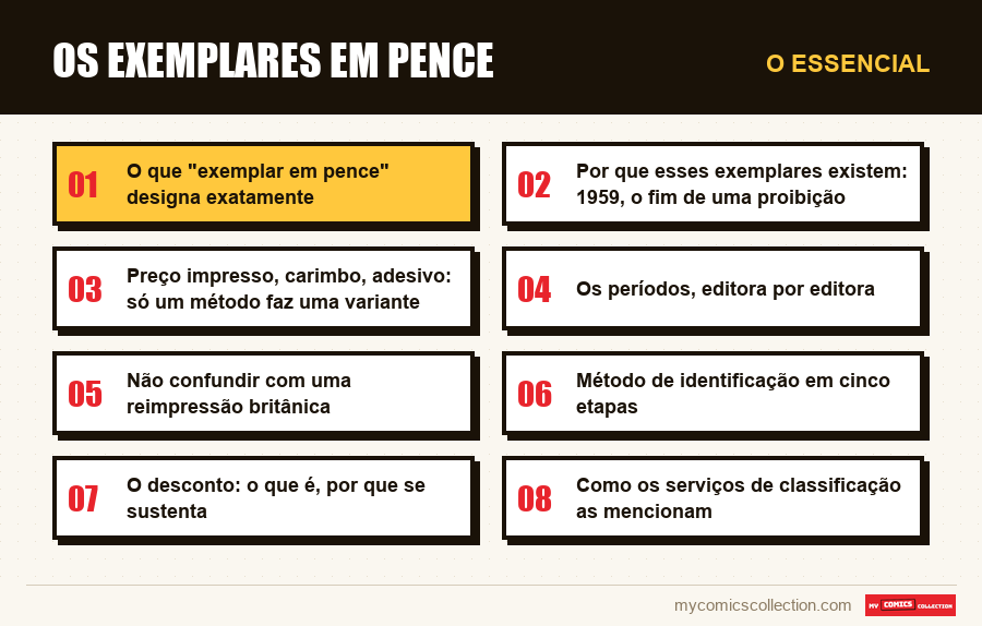 O essencial : Os exemplares em pence