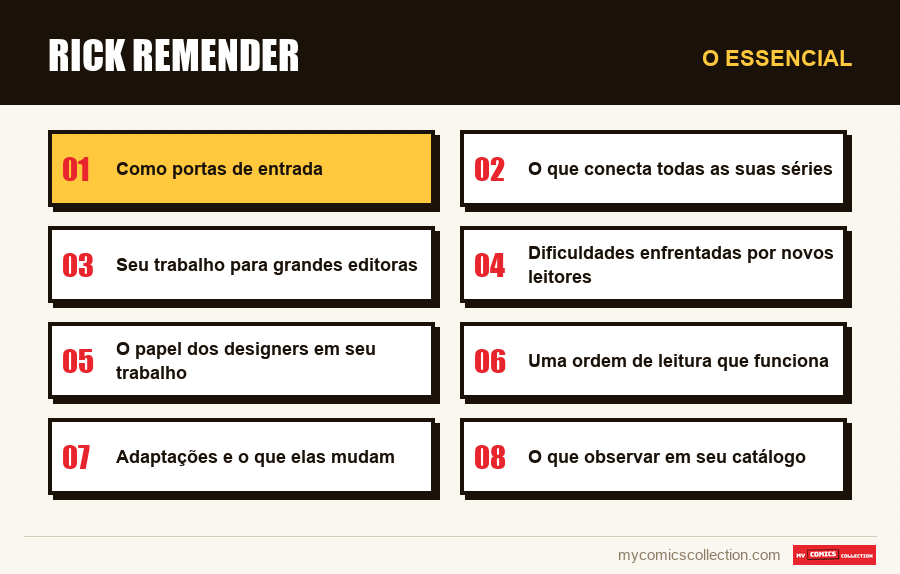 O essencial : Rick Remender
