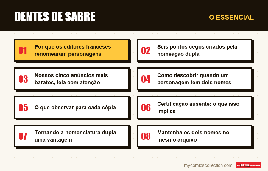 O essencial : Dentes de Sabre