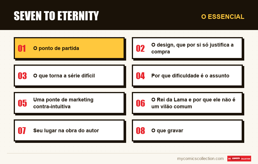 O essencial : Seven to Eternity