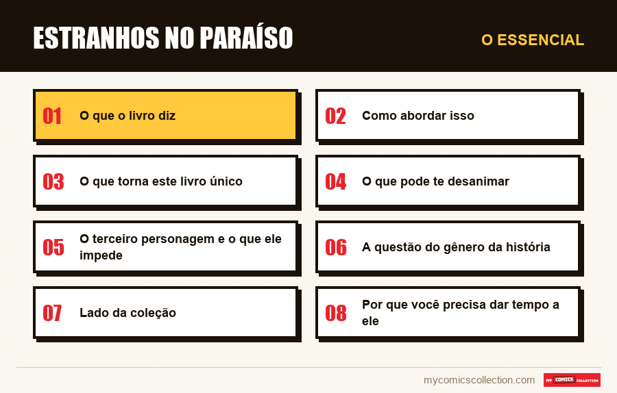 O essencial : Estranhos no Paraíso