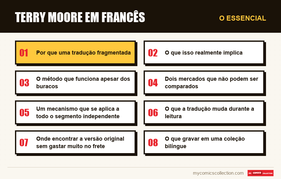 O essencial : Terry Moore em francês
