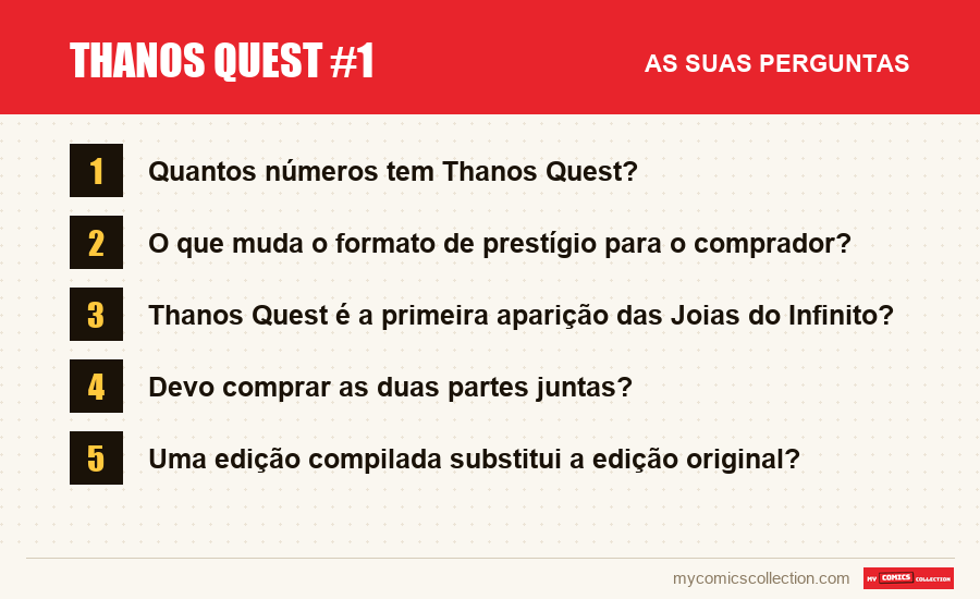 Thanos Quest #1: as perguntas frequentes respondidas neste artigo