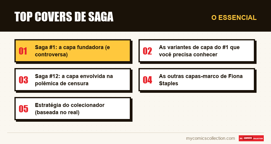 O essencial : Top Covers de Saga