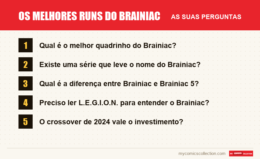 Os melhores runs do Brainiac: as perguntas frequentes respondidas neste artigo