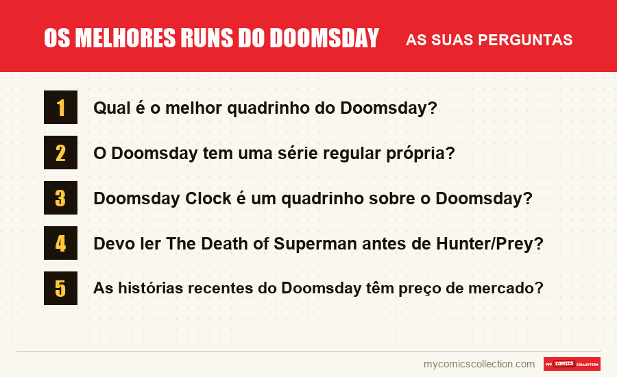 Os melhores runs do Doomsday: as perguntas frequentes respondidas neste artigo