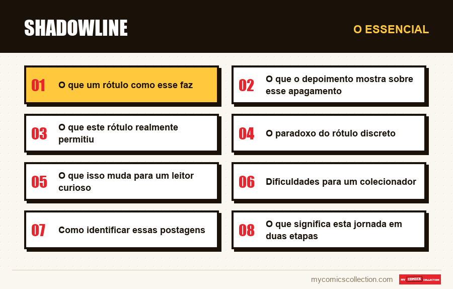 O essencial : Shadowline