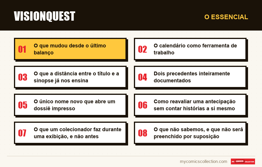 O essencial : VisionQuest