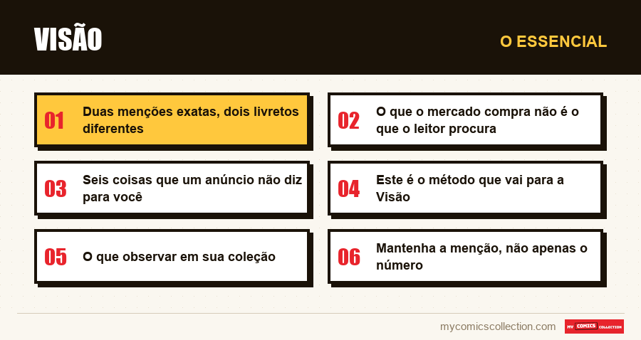 O essencial : Visão