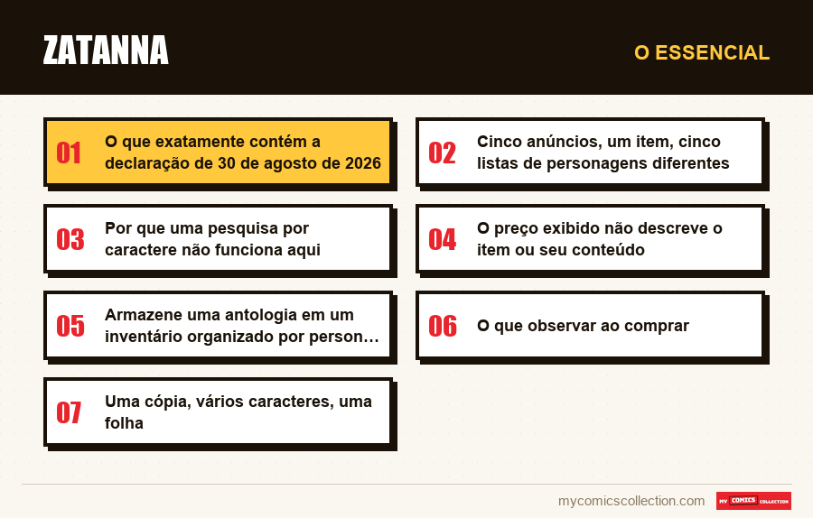 O essencial : Zatanna
